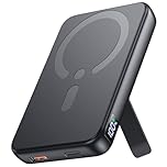 For Magsafe Power Bank, Portable Charger 12000mAh, 22.5W Fast Charging Battery Pack with USB-C Input & Output, LED Display for iPhone 17/16/15/14/13/12 Pro/Pro Max