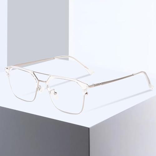 Image of Posh Eyewear Zero Power Blue Light Blocking Anti Glare UV Protection Computer Eyeglasses For Men Women I Blue Cut Glasses | Anti Glare I UV Protection