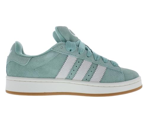 Image of adidas Campus 00s Suede Womens Shoes Size 6, Color: Hazy Green /Off White /Forest Green