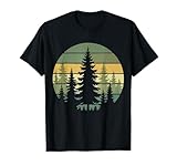 Camping Bosque Senderismo Naturaleza Vintage