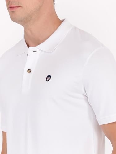 Image of Macroman M-Series Fashion Half Sleeve Polo Core Casual T-Shirt for Men, Cotton Blend, Pack of 1