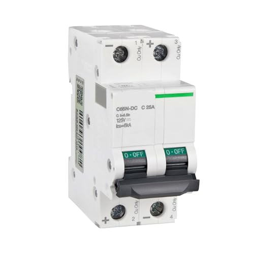 Disjoncteur miniature CC évite les surcharges électriques 2P 20A - 3