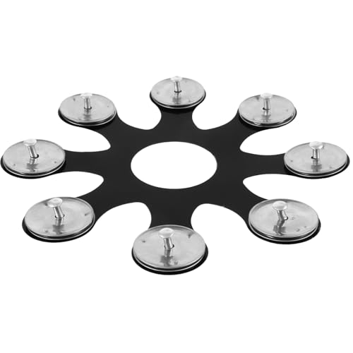 FAVOMOTO Drum Set Cymbal Hihat Tambourine Accessory for Parties Versatile Bell Plate