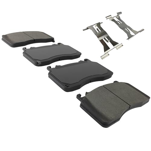 Image of QUALITY-BUILT Front Semi-Metallic Brake Pads, Premium 1001-2267M, Compatible with 2020-2022 Ford Mustang