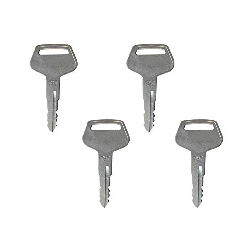 Weelparz 4Pcs Tr261434 Chiave di Accensione 787
