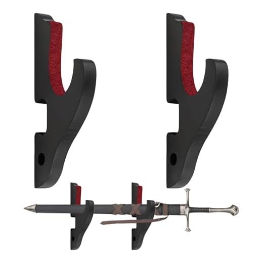 Adjustable Katana Wall Mount Display Rack