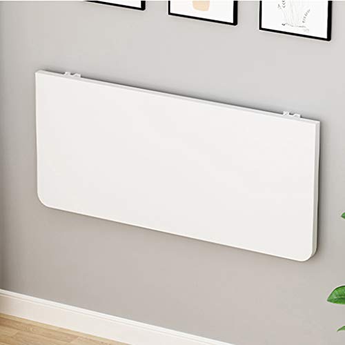 zyifan Mesa Plegable Flotante montada en la Pared, Mesa de Comedor con Hojas abatibles, escritorios para Estaciones de Trabajo, Escritorio de Madera pequeño para Oficina, hogar, Cocina