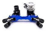 Cobra Racing XMaxx Bellcrank 7075-T6 Black on Blue