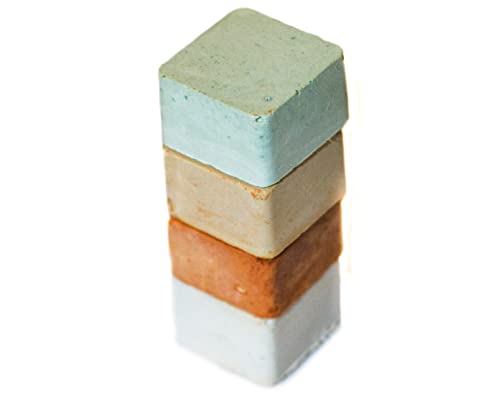 Forest Aquatics Mineral Blocks comida para peixe, camarões, caramancheiros, franjas, caranguejo, Nerites Ramshorns (15 x mistos)
