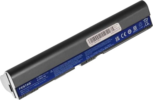 FESTAS 14.8V 2600mAh AL12B32 Batterie Compatible avec Acer Aspire One 725 756 V5-121 V5-131 V5-123 TravelMate B113 B113M B113-M Chromebook C7 C710 Series...