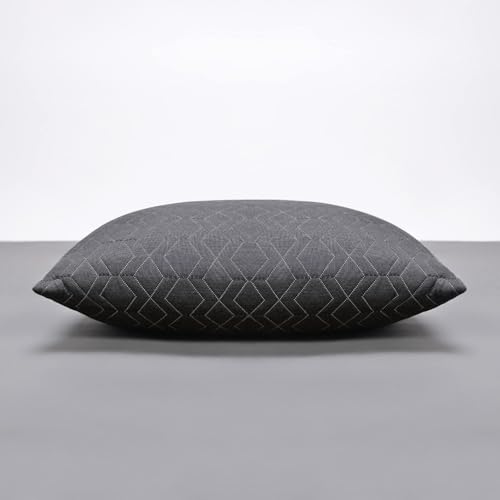 Image of LA VERNE Luxury Premium Cloth Microfibre Blown Technology Filled Cushion Filler Pack of 5 (16 inchX16 inch) (Dark Gray)