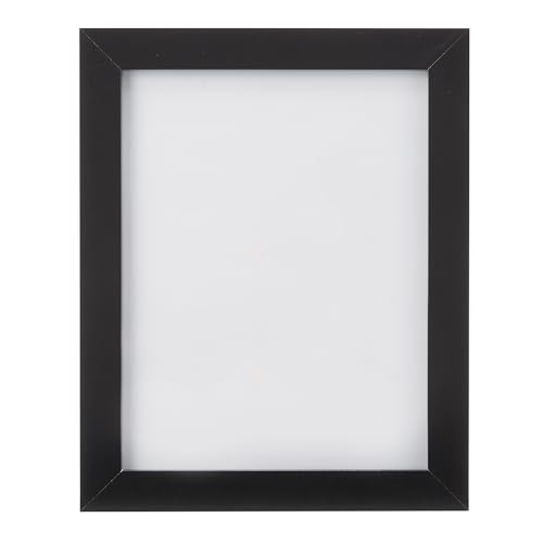 Amazon Basics Cadre Photo/Document Rectangulaire en Bois, 28cm x 21,6cm, Noir – Image 4