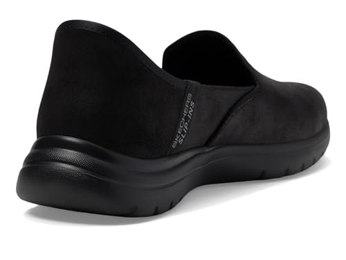 Skechers Skechers, Womens, On-The-Go Flex - Captivating Hands Free Slip-Ins, Black/Black, 8, D - Wide