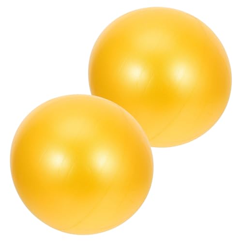 ibasenice 2 Piezas Pelota De Pilates Pequeño Largo Pelota De Yoga Ejercicio Interior Gimnasia Rosa Pelota De Balance Suave Orange De Polivinilo