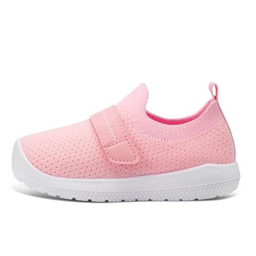 Toddler Walking Shoes Boys Girls Tennis Barefoot Shoes Kids Slip on Sneakers-11583