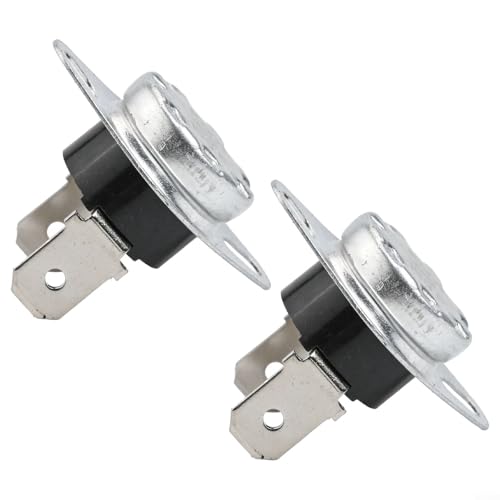 Juego de 2 fusibles de termostato DC4700016A para secadoras Samsung, piezas de repuesto reguladoras de temperatura para uso seguro de electrodomésticos