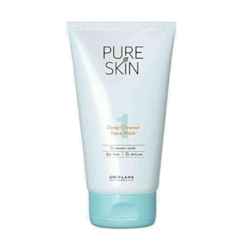 ORIFLAME Pure Skin Deep Cleanse Face Wash - 150 Ml