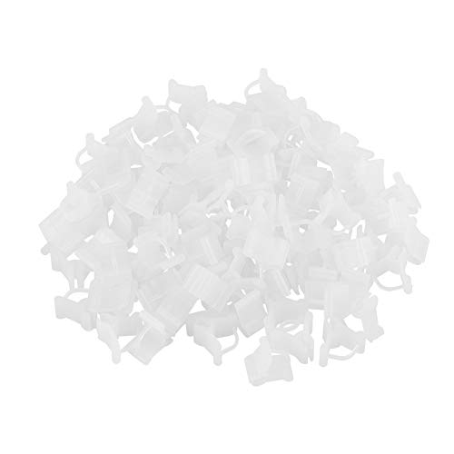 Eastbuy Grafting Clips-100Pcs Vegetable Fruit Tree Seedling Nursery Plastic Plants Grafting Clips Gardening Tools
