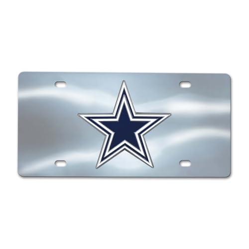 Plaque d'immatriculation Dallas Cowboys NFL en métal le cadeau idéal pour fan