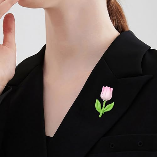 Image of Rhinestone Flower Brooch 18K Gold Plated Flower Floral Brooch Elegant Pearl Lapel Pin Costume Jewelry Thanksgiving Day Birthday Wedding Gifts for Mom Wife