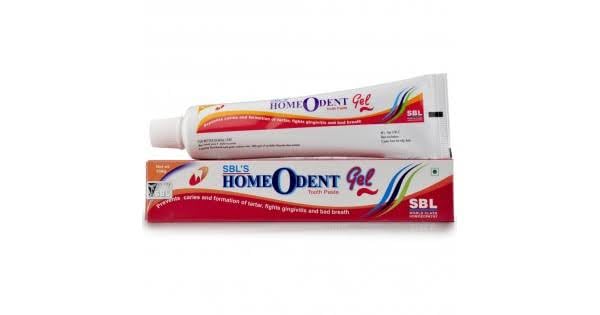 SBL Homeodent Red-Gell Toothpaste, 8 Pack, Unflavored, Gel, Toothpaste