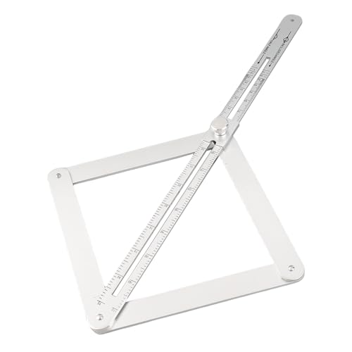 Herramienta Medidora de Ángulos Ajustable de Aleación de Aluminio miniatura 6