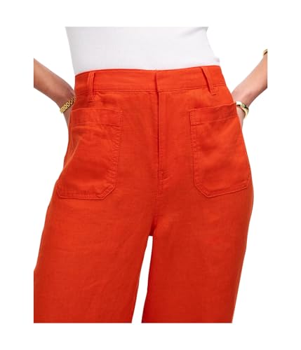 Madewell Women's Patch Pocket Flare-100% Linen4