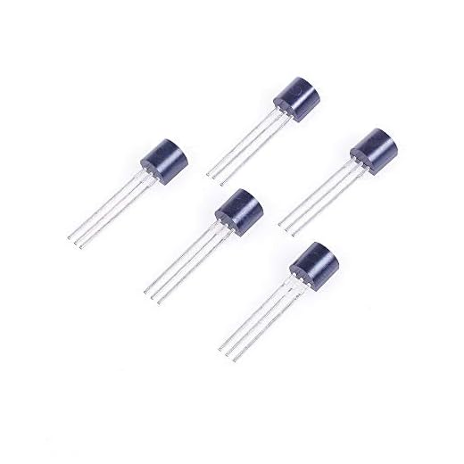 ANGEEK DS18B20 - Sensor de temperatura digital TO92-55 °C - +125 °C para Arduino, Raspberry Pi (5 unidades)