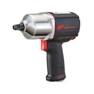 Ingersoll Rand 2135QXPA 1/2″ Air Impact Wrench, Quiet, 1,100 ft-lbs Nut-Busting Torque