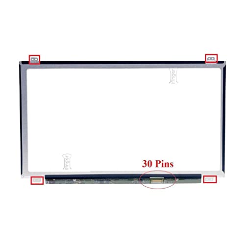 IFINGER Panel de Pantalla Compatible para con portátil Lenovo ideapad 330-15ARR 15.6 Slim 30pin 1366 * 768 Pieza Repuesto Cover