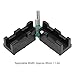 Miter Angles Cutting Tool 2 in 1 Measuring Sawing Mitre Kit Template Instrument ABS Black