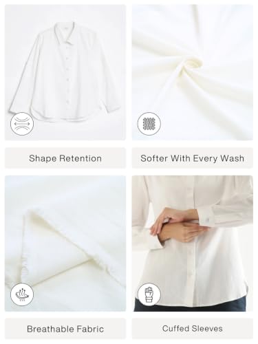 Image of SAADAA Airy Linen Shirt | Solid Regular Fit Casual Shirts Stylish for Women