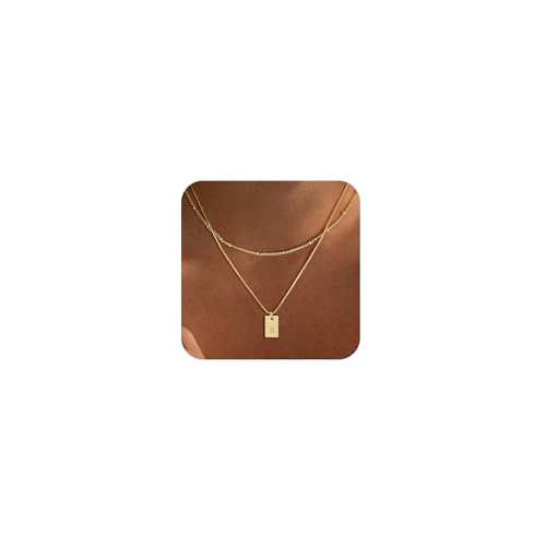 Initiales en or pour femmes fini plaqué durable résout problème bijoux ternes