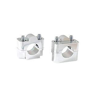 pontet rehausse Guidon Moto tun’r alu pour Guidon 28.6mm (Cross/Enduro) (x2)