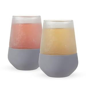 Host Wine Freeze Cooling Cups, Freezer Cups f...