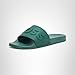 BOSS Big Logo Slide Sandals, pewter green, 10
