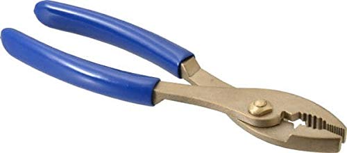 Ampco - 8" OAL, Combination Slip Joint Pliers - Standard Jaw, Standard Head, Nonsparking (2 Pack)