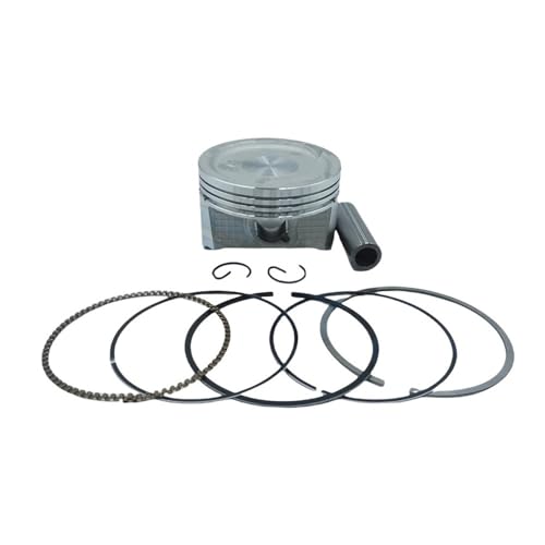 Kit piston 66mm TVS 200 segments axe 15mm reparer compression moteur