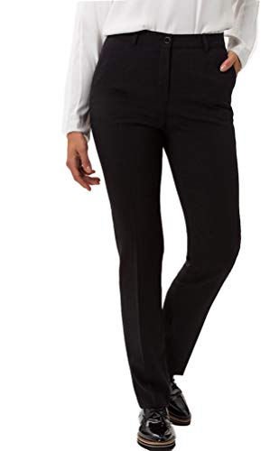 Raphaela by Brax Damen Slim Hose 10-8550, Silvia, Gr. W40/L32 (Herstellergröße: 50 Normalgröße), Schwarz (Black 1) Cover