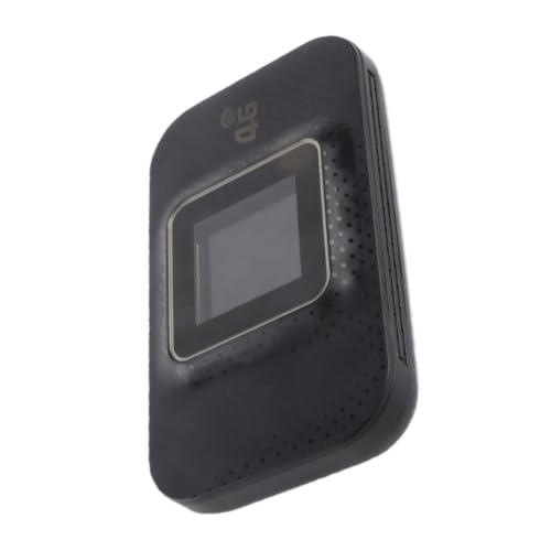 Image of Dpofirs 4G Portable WiFi Hotspot Router with 1.44in Color Screen, 3650mAh Battery, Micro SIM Card Slot for Travel, Laptop, & Mobile Device Internet (Black)