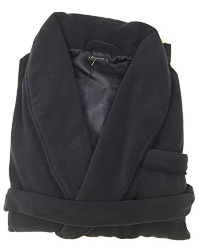 Veste de chambre pour homme en micro-polaire Alpina Art. Gange - Bleu - XXXL