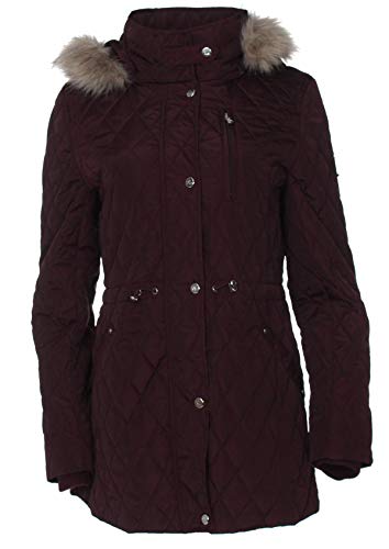 Ralph Lauren - Chaqueta para mujer borgoña M