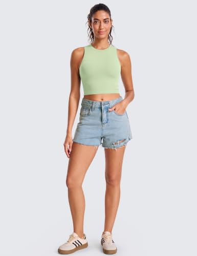 Image of Natural Feelings Nudi Sports Bras for Women Removable Padded Yoga Tank Tops Sleeveless Fitness Workout Crop Tops