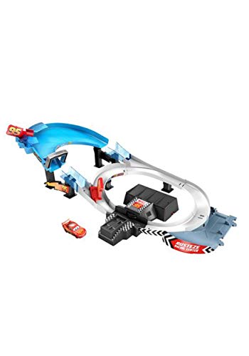 Disney Cars - Circuito Doble Rust-Eze, pista de coches de juguetes (Mattel...
