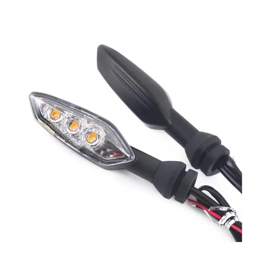 Blinker Motorrad Kompatibel Mit Ducati Für Monster 659 696 796 797 821 1200 1100/EVO Streetfighter V4 Motorrad-Lichtanzeige(2pcs Clear)
