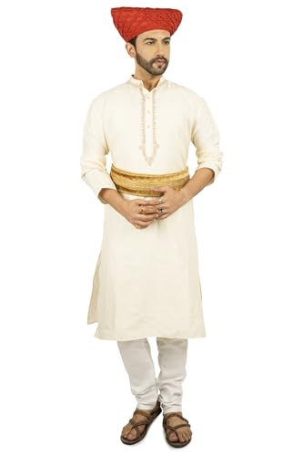Image of Traditional Handstitch Ready to Wear Maharashtra Mavla Pagdi Topi Cap Turban for Party and Traditional Function