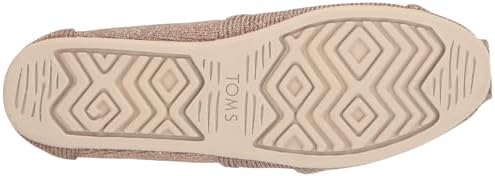TOMS Women's Alpargata CloudBound Loafer Flat, Gold Sparkle Knit, 9 | Image 3