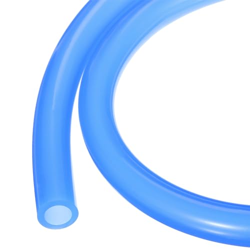 Image of 1m(3.3ft) 12.7mm(1 /2 inch) ID x 19mm(3 /4 inch) OD Silicone Tubing Blue Industrial Plastic Tubing Pure Silicone Hoses for Pump Siphoning Draining Irrigation Brewing
