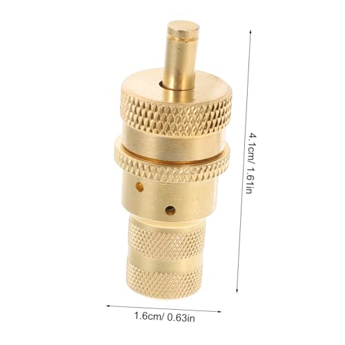 Tapas para válvula de neumáticos de metal dorado, duraderas, fáciles de instalar, previenen fugas de aire y mejoran la apariencia del neumático, compatibles con vehículos miniatura 2