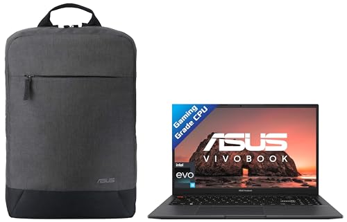 Image of ASUS Vivobook S 15 2022, Intel Core EVO i5-12500H 12th Gen, 15.6 inch inch (39.62 cms) FHD, (16GB RAM /512GB SSD), K3502ZA-KJ542WS + ASUS BP1504 Laptop Bag (Grey)